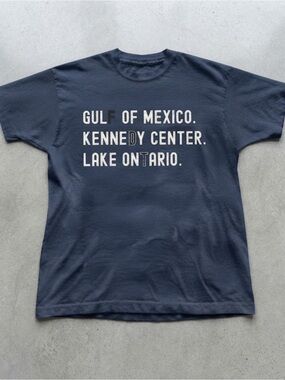 Gulf Of Mexico Kennedy Center Lake Ontario Graphic Gildan T-Shirt